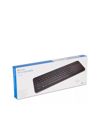 Teclado Microsoft All in one Media Keyboard Inalámbrico Negro